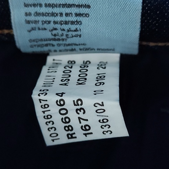 Mavi Dark Wash Molly Straight Stretch Jeans NWT - Picture 11 of 11